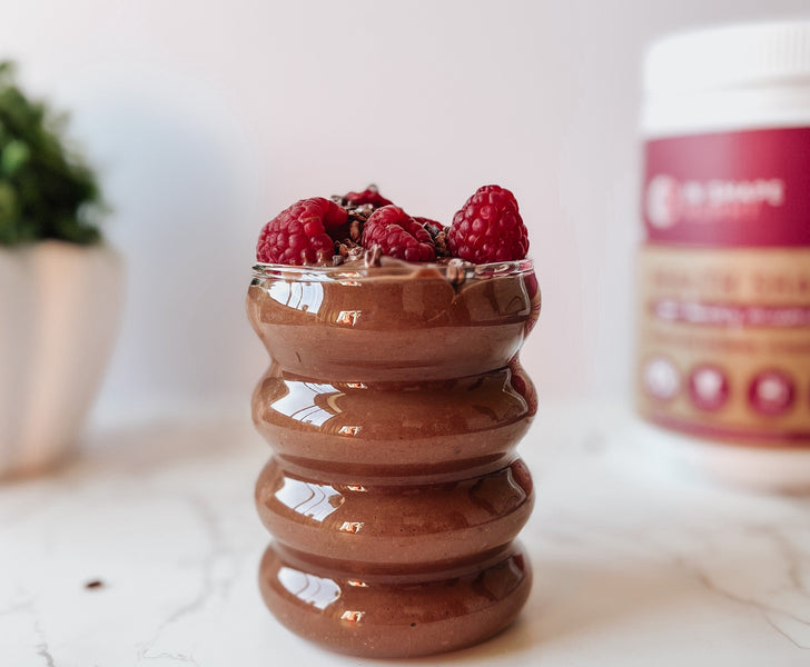 Double Chocolate Brownie Breastfeeding Boost Smoothie