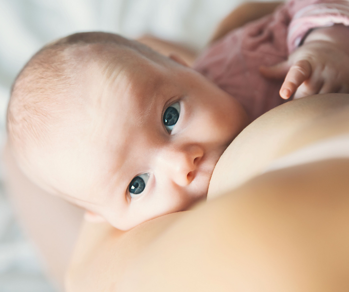 What nutrients do babies get through breastfeeding?