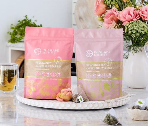 Pregnancy Morning Wellness Tea + Pregnancy Raspberry Leaf Tea Pack