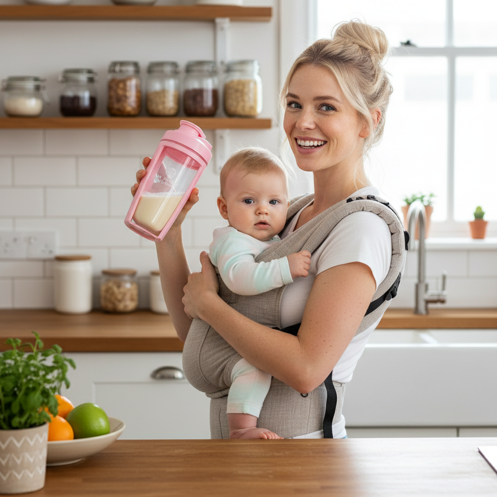 In Shape Mummy Shaker Bottle