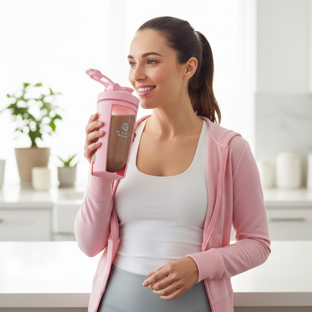 In Shape Mummy Shaker Bottle