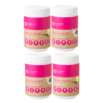 4 Pack -  In Shape Mummy Health Shakes for Breastfeeding Mums - 80 Serves