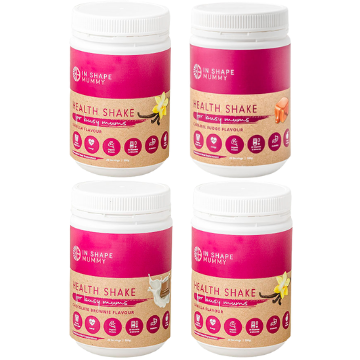 4 Pack -  In Shape Mummy Health Shakes for Busy Mums - 80 Serves